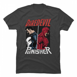 punisher daredevil shirt